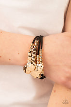 Load image into Gallery viewer, Token Trek - Gold - Paparazzi Accessories
