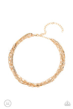 Load image into Gallery viewer, Glitter and Gossip - Gold - Paparazzi Accessories