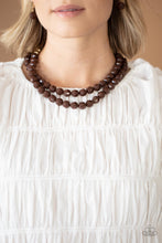 Load image into Gallery viewer, Greco Getaway - Grecian Glamour - Brown - Paparazzi Accessories
