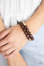 Load image into Gallery viewer, Greco Getaway - Grecian Glamour - Brown - Paparazzi Accessories