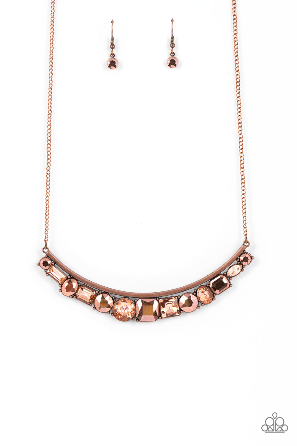 The Only SMOKE-SHOW in Town - Copper - Paparazzi Accessories