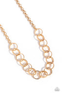 Metro Medley - Gold - Paparazzi Accessories