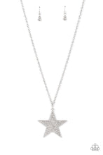 Load image into Gallery viewer, Rock Star Sparkle - White - Paparazzi Accessories