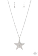 Rock Star Sparkle - White - Paparazzi Accessories