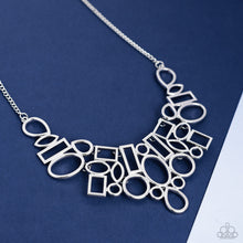 Load image into Gallery viewer, Geometric Grit - Silver - Paparazzi Accessories