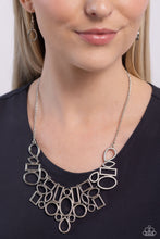 Load image into Gallery viewer, Geometric Grit - Silver - Paparazzi Accessories