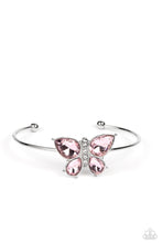 Load image into Gallery viewer, Free-Flying Flutter - Butterfly Beatitude - Pink - Paparazzi Accessories