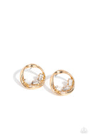 Imperfect Illumination - Gold - Paparazzi Accessories