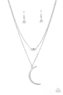 Modern Moonbeam - Silver - Paparazzi Accessories