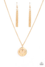 Load image into Gallery viewer, Heart Full of Faith - Gold - Paparazzi Accessories