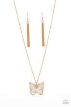 Load image into Gallery viewer, Gives Me Butterflies - Gold - Paparazzi Accessories