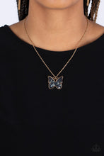 Load image into Gallery viewer, Gives Me Butterflies - Gold - Paparazzi Accessories