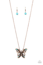 Load image into Gallery viewer, Badlands Butterfly - Copper - Paparazzi Accessories