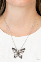 Load image into Gallery viewer, Badlands Butterfly - Black - Paparazzi Accessories