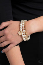 Load image into Gallery viewer, Pearly Professional - Gold - Paparazzi Accessories