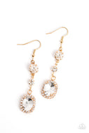 Glass Slipper Sparkle - Gold - Paparazzi Accessories