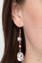 Load image into Gallery viewer, Glass Slipper Sparkle - Gold - Paparazzi Accessories