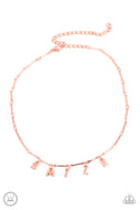 Say My Name - Copper - Paparazzi Accessories
