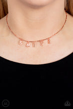 Load image into Gallery viewer, Say My Name - Copper - Paparazzi Accessories
