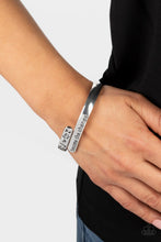 Load image into Gallery viewer, WINGS of Change - Silver - Paparazzi Accessories