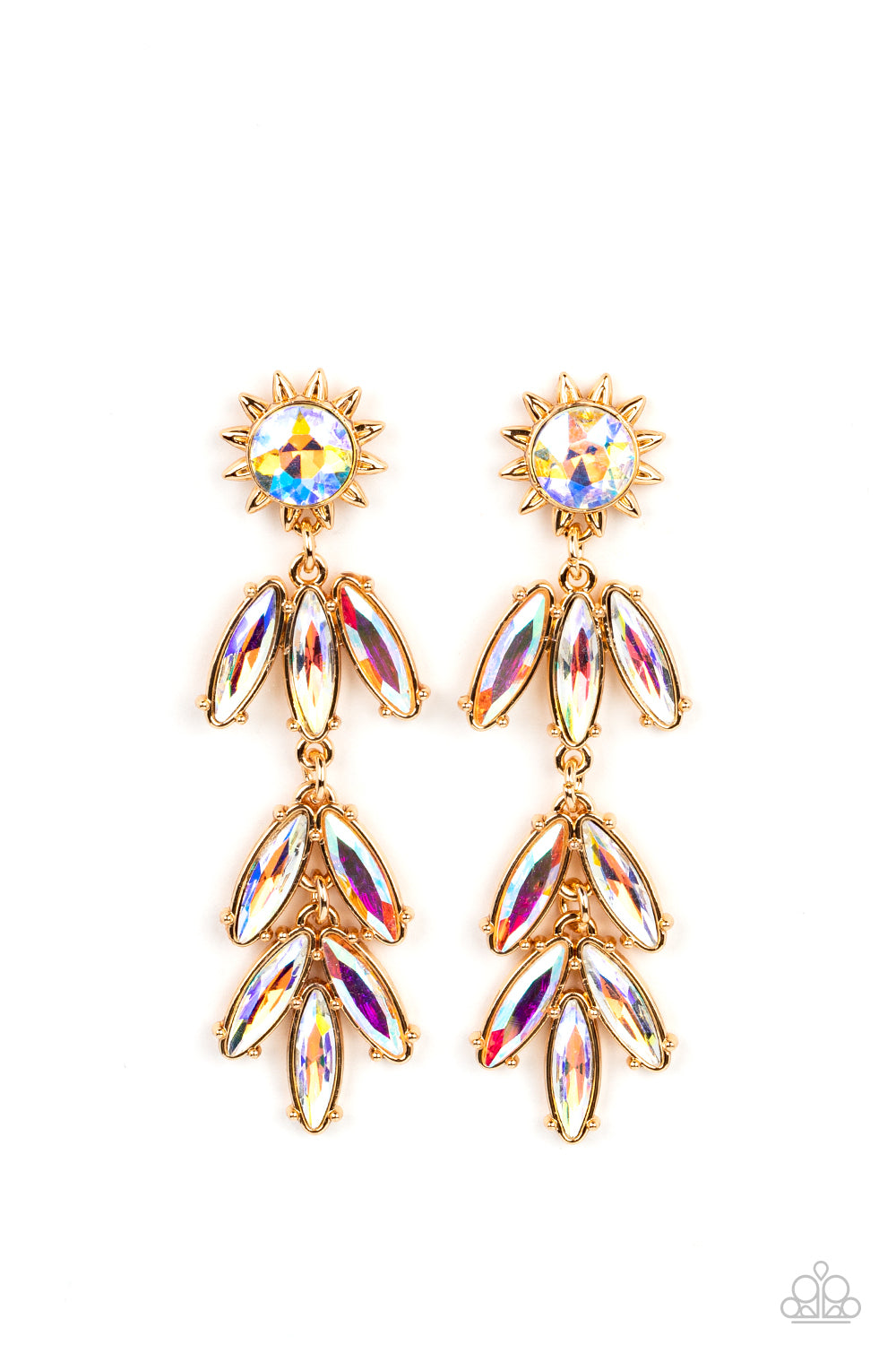 Space Age Sparkle - Gold - Paparazzi Accessories