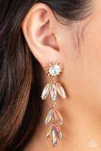 Load image into Gallery viewer, Space Age Sparkle - Gold - Paparazzi Accessories