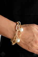 Load image into Gallery viewer, Nautical Mileage - Gold - Paparazzi Accessories
