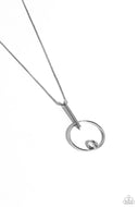 Hooped Theory - White - Paparazzi Accessories