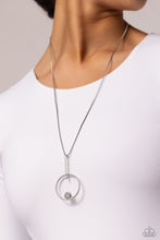 Load image into Gallery viewer, Hooped Theory - White - Paparazzi Accessories