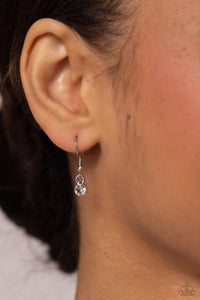 Hooped Theory - White - Paparazzi Accessories