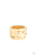 Lunar Levels - Gold - Paparazzi Accessories