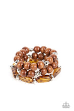 Load image into Gallery viewer, WILD-Mannered - Brown - Paparazzi Accessories