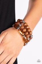 Load image into Gallery viewer, WILD-Mannered - Brown - Paparazzi Accessories