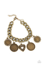 Load image into Gallery viewer, Complete CHARM-ony - Brass - Paparazzi Accessories