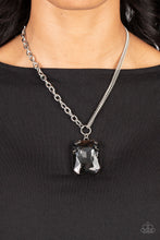 Load image into Gallery viewer, Instant Intimidation - Silver - Paparazzi Accessories