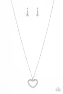 Dainty Darling - White - Paparazzi Accessories