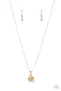 You Hold My Heart - Gold - Paparazzi Accessories