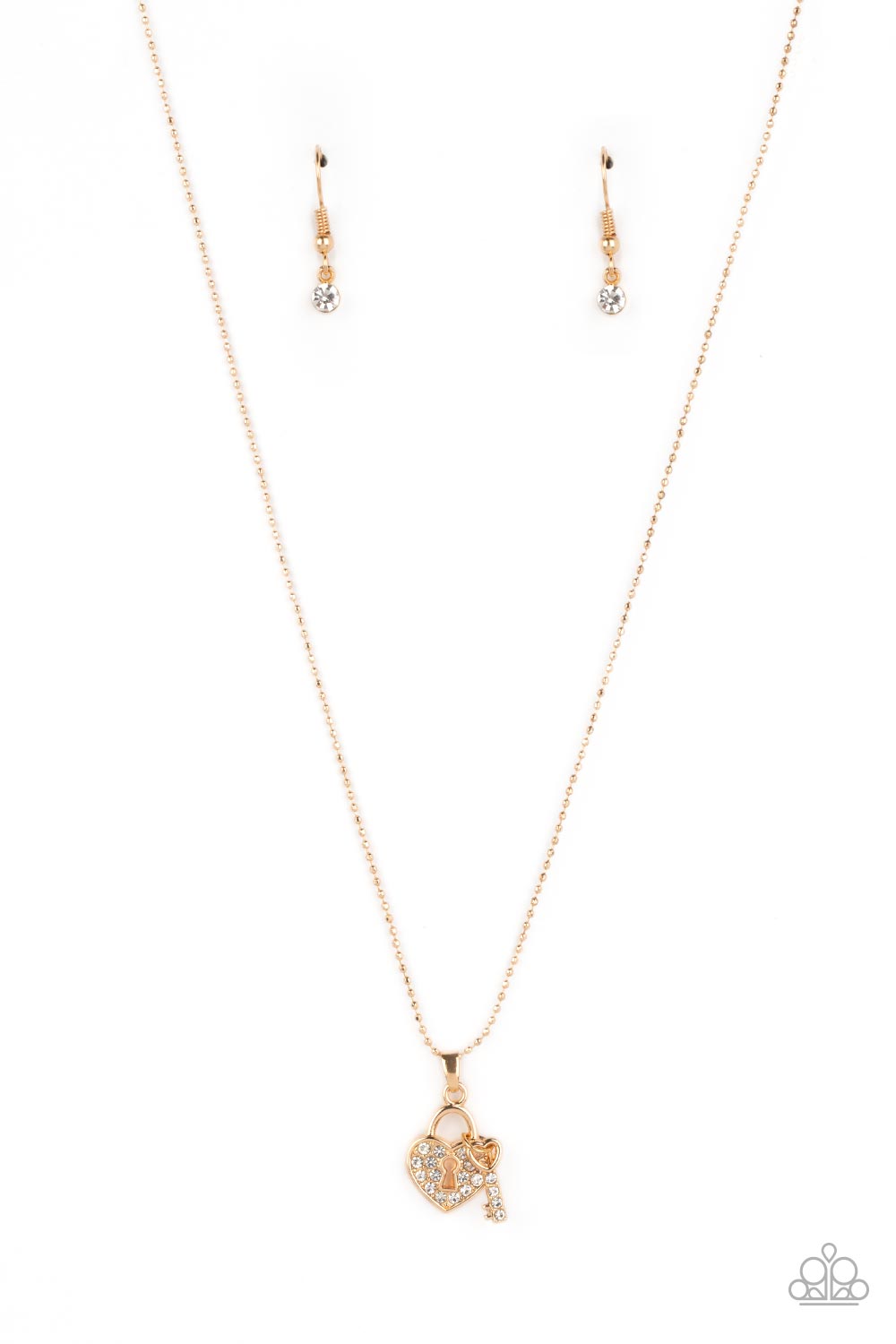 You Hold My Heart - Gold - Paparazzi Accessories