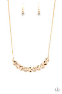 Sparkly Suitor - Gold - Paparazzi Accessories