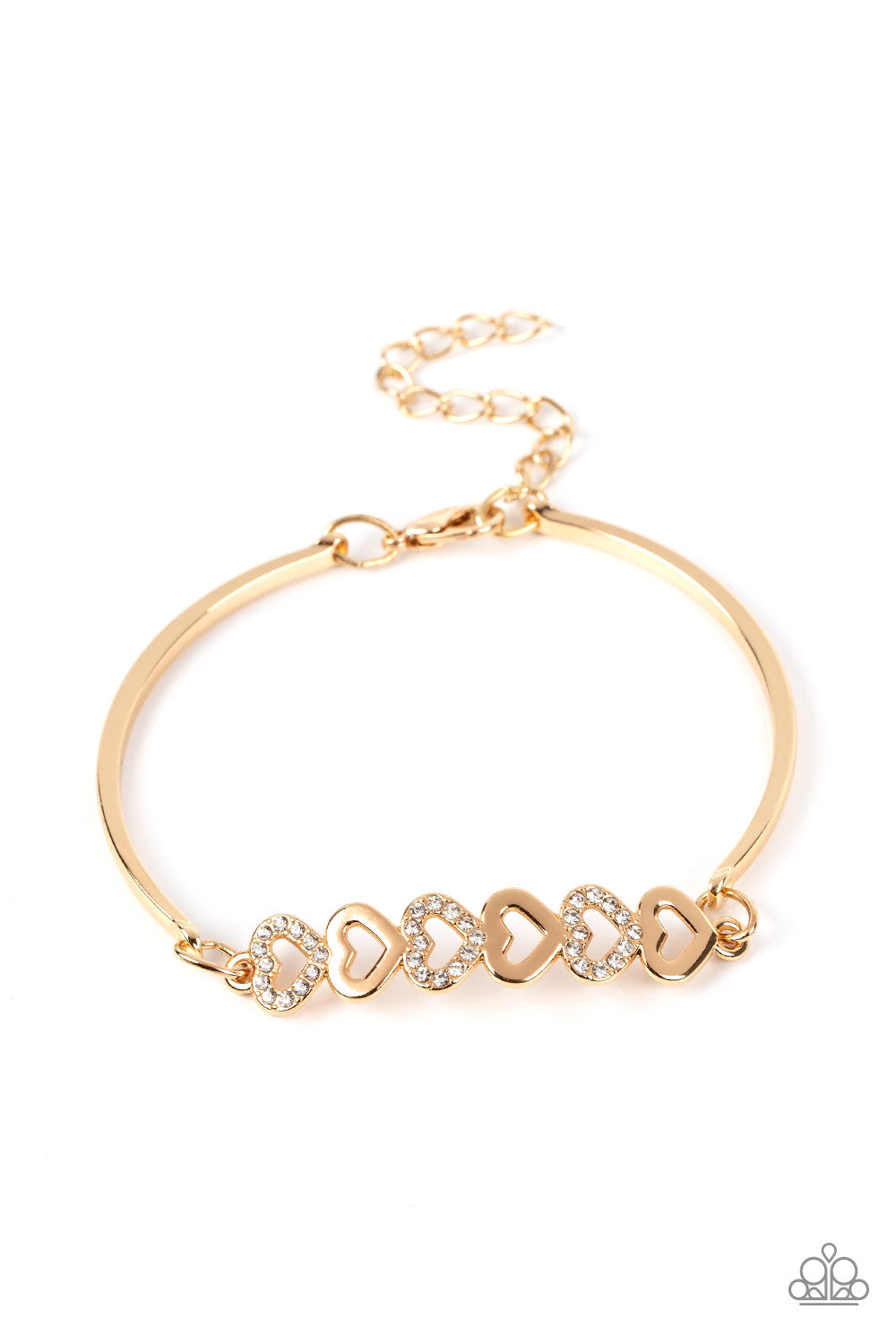 Attentive Admirer - Gold - Paparazzi Accessories