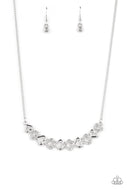 Sparkly Suitor - White - Paparazzi Accessories