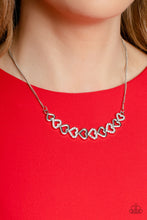 Load image into Gallery viewer, Sparkly Suitor - White - Paparazzi Accessories