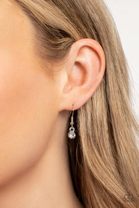 Sparkly Suitor - White - Paparazzi Accessories