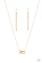 Load image into Gallery viewer, Hugs and Kisses - Gold - Paparazzi Accessories