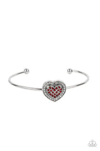 Load image into Gallery viewer, Stunning Soulmates - Red - Paparazzi Accessories
