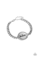 Hope and Faith - Silver - Paparazzi Accessories