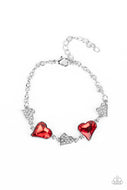 Cluelessly Crushing - Red - Paparazzi Accessories