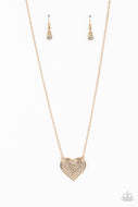 Spellbinding Sweetheart - Gold - Paparazzi Accessories