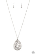Glitz and GLOW - White - Paparazzi Accessories