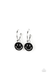 Subtle Smile - Black - Paparazzi Accessories